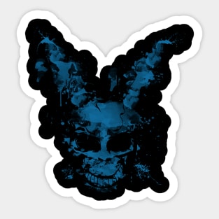 Darko bunny splash Sticker